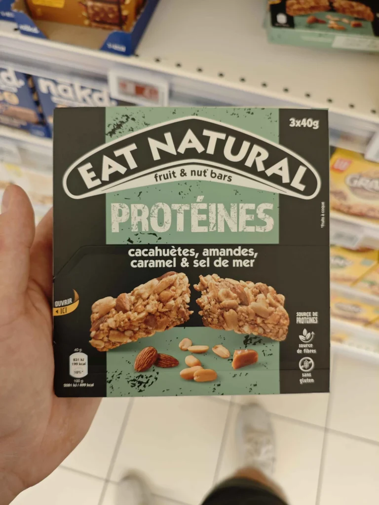 je teste Barre Protéine Eat Natural