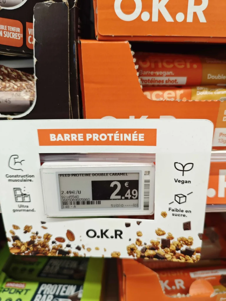prix en magasin Barre Feed Protéine Shot