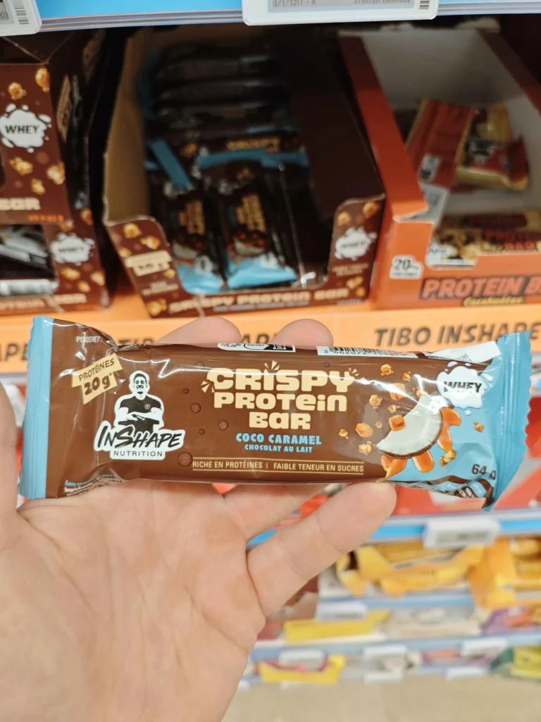 mon test barre tibo inshape nutrition