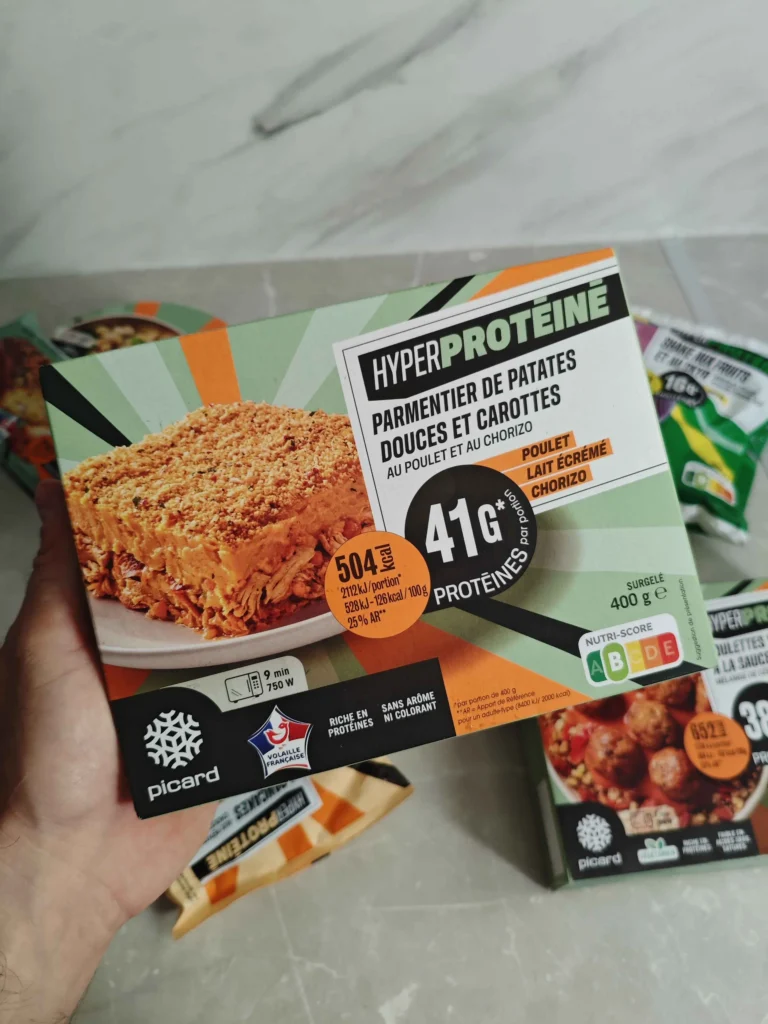 parmentier carottes Picard
